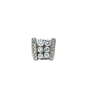 10K – 14K Stylized Diamond Cluster Ring